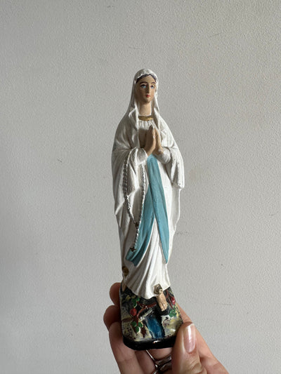 Vierge en plâtre années 60