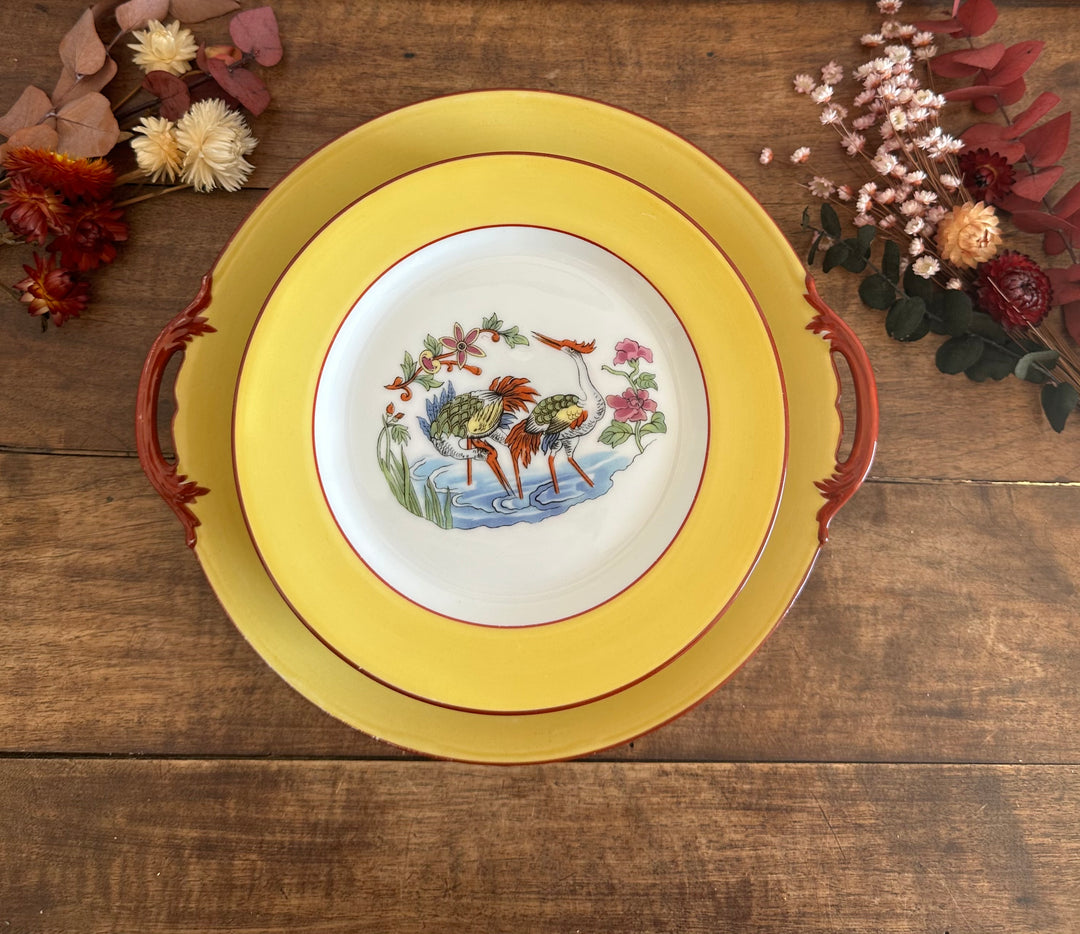 Service à dessert en porcelaine de Limoges SCD