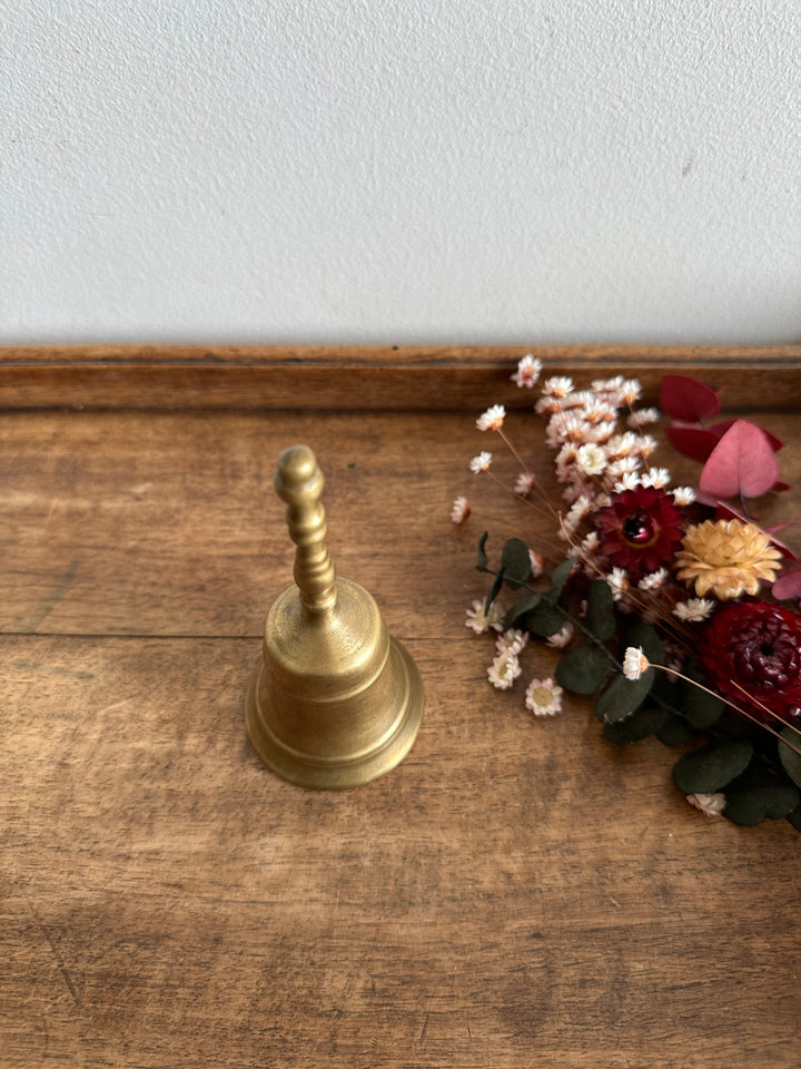 Cloche en laiton années 40