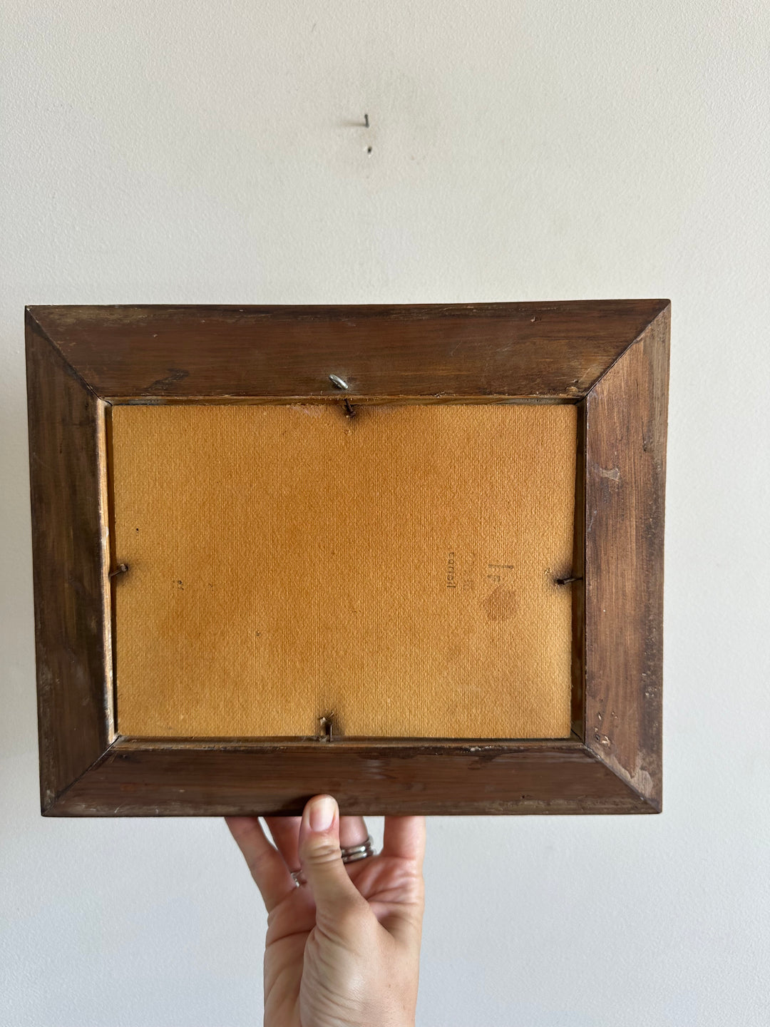 Peinture à l'huile bord de mer au clair de lune