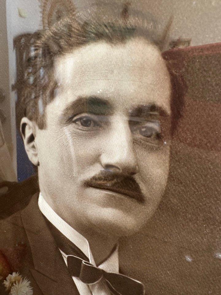Portrait Monsieur à moustache