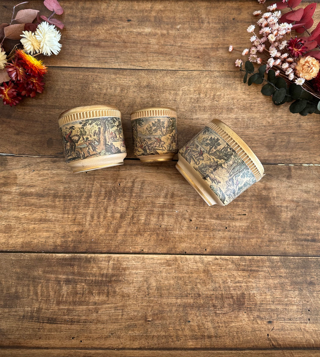 Cendriers et pots assortis decoro giotto