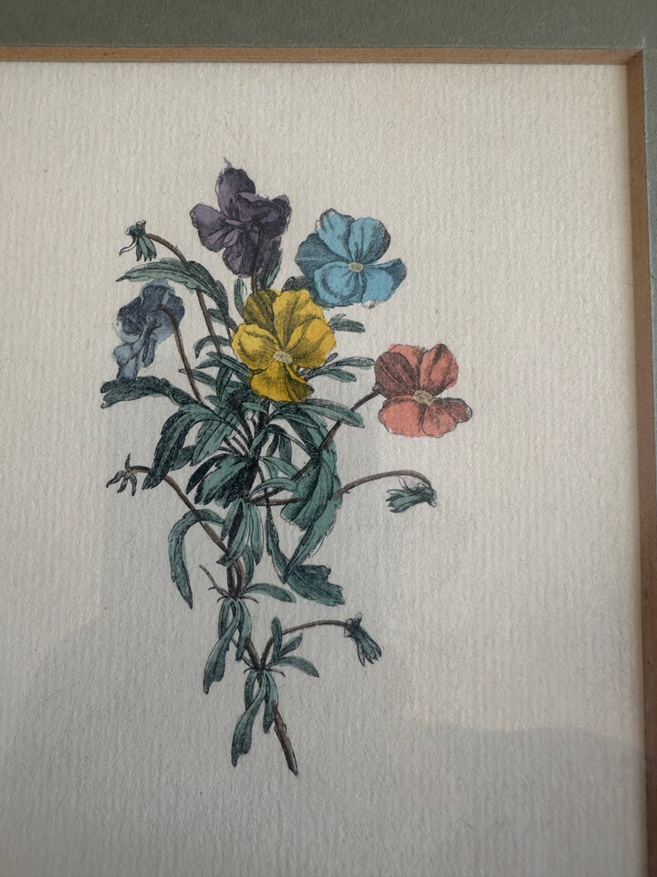 Impression colorée à la main fabrication italienne