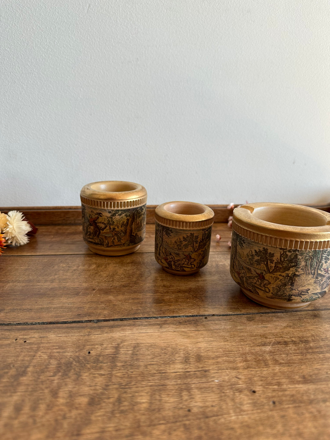 Cendriers et pots assortis decoro giotto