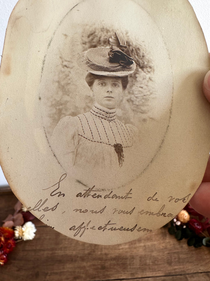 Photographie encadrée 1890
