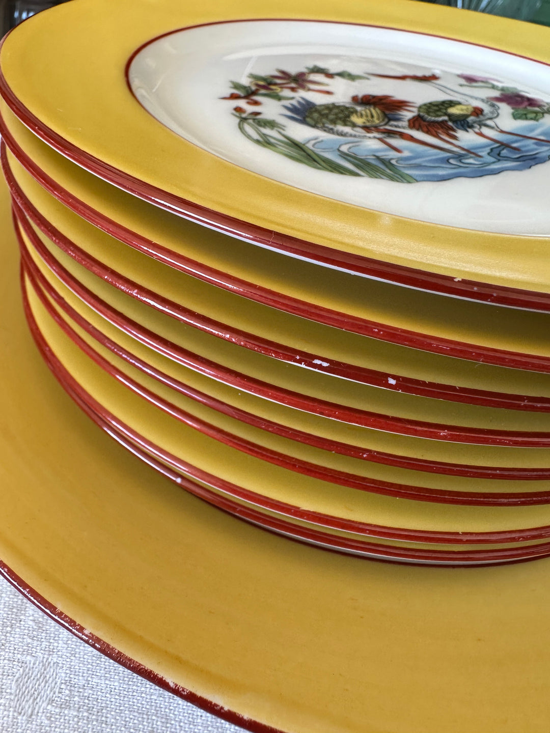 Service à dessert en porcelaine de Limoges SCD
