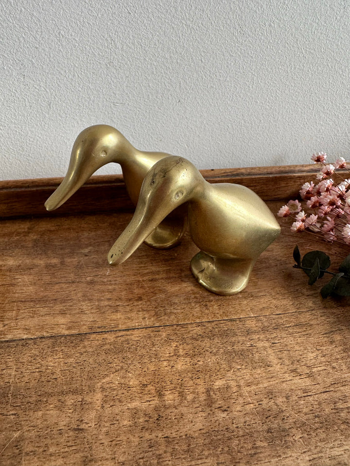 Canards en laiton x4