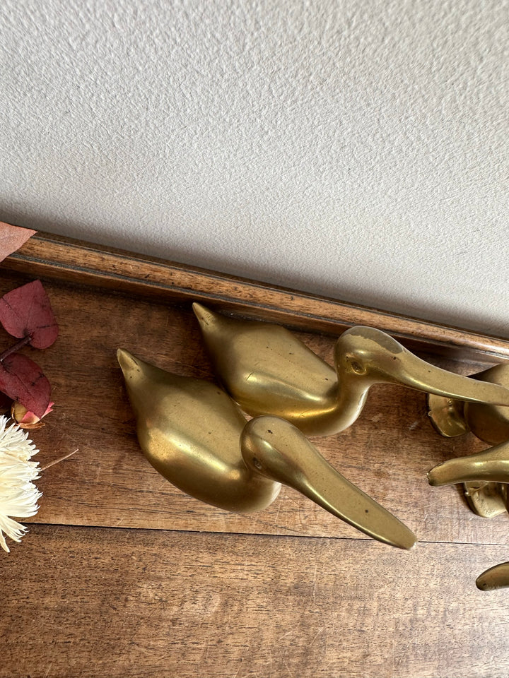 Canards en laiton x4