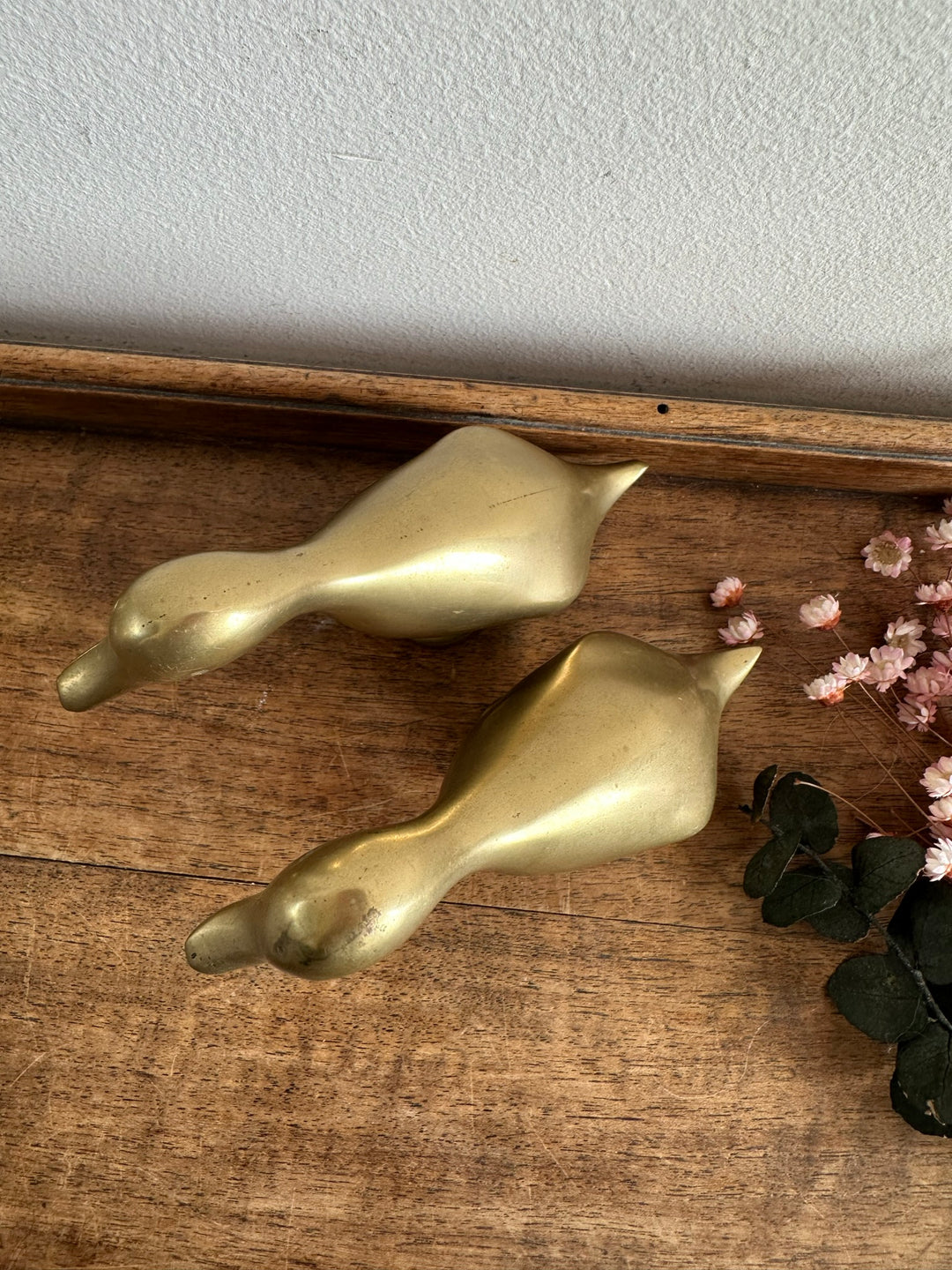 Canards en laiton x4