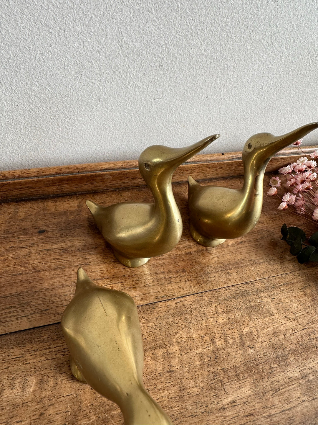 Canards en laiton x4