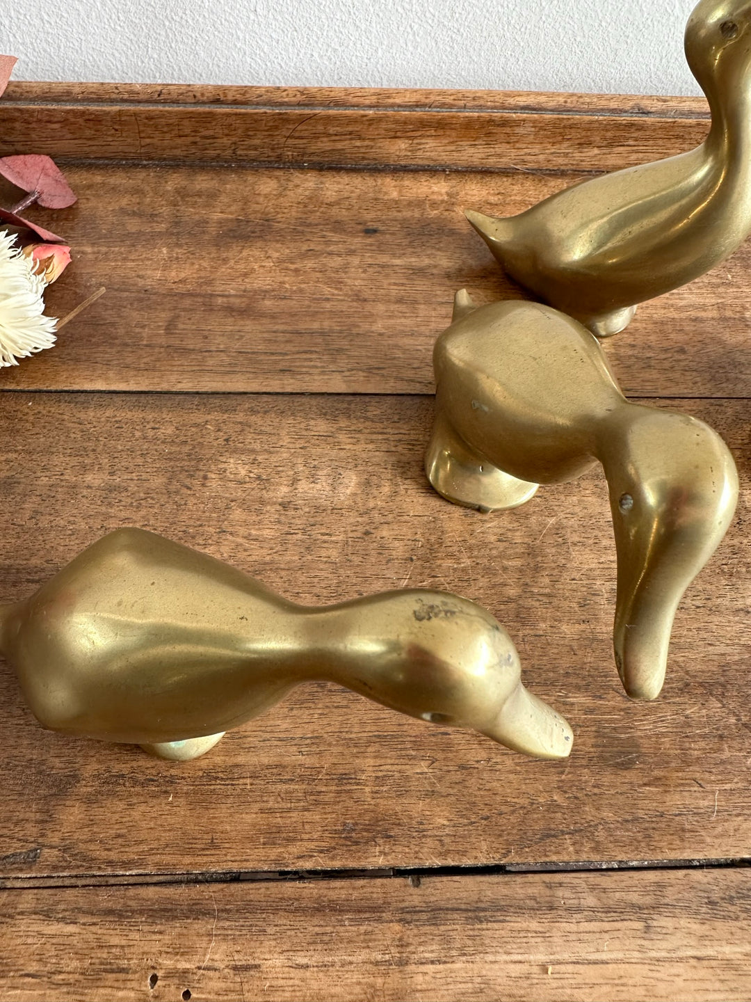 Canards en laiton x4