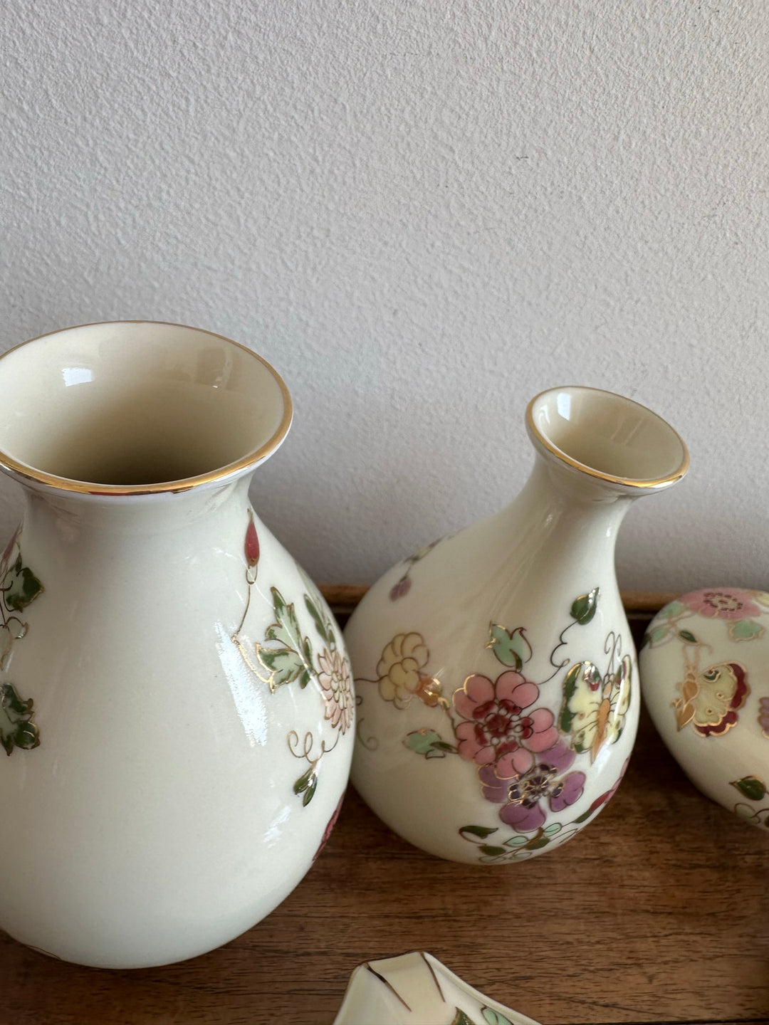 Set de 6 pièces en porcelaine Zsolnay