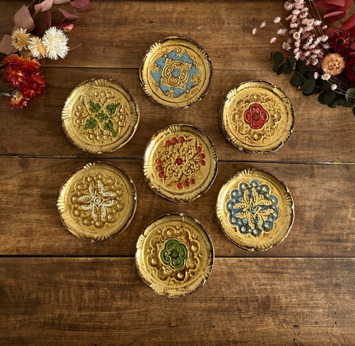 Sous verres style florentin