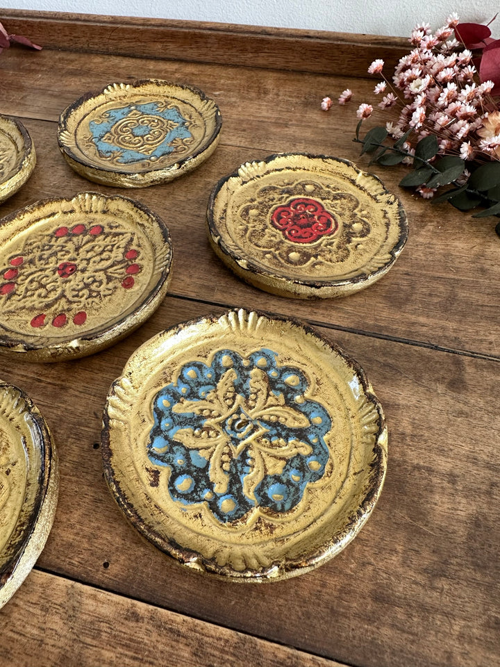 Sous verres style florentin