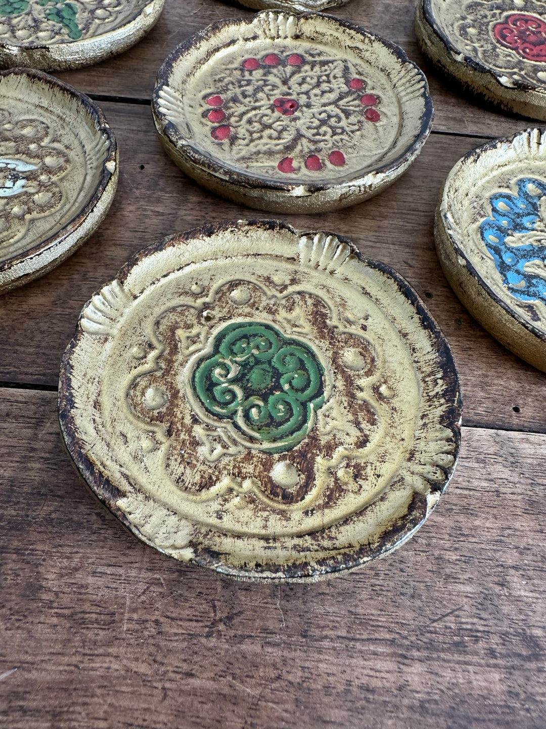 Sous verres style florentin