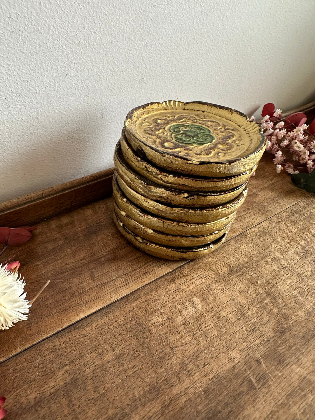 Sous verres style florentin