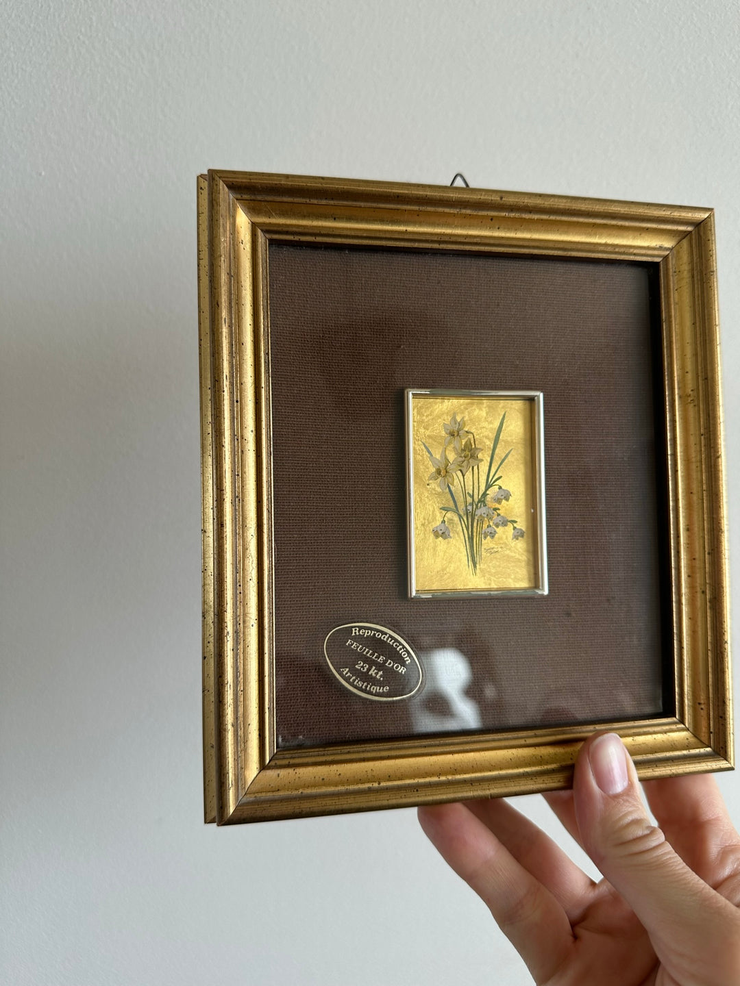 Chromolithographies d'Art à la feuille d'or
