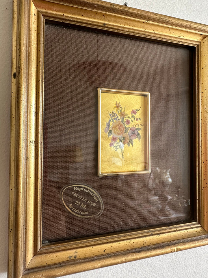 Chromolithographies d'Art à la feuille d'or