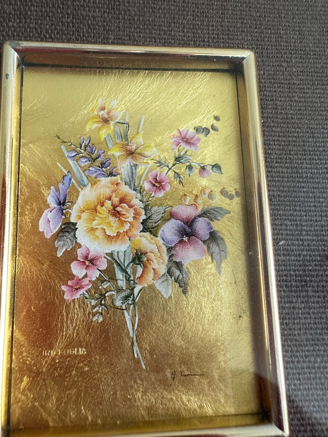 Chromolithographies d'Art à la feuille d'or