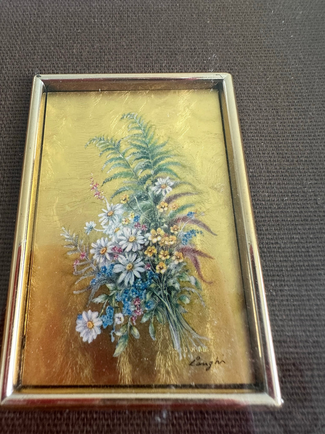 Chromolithographies d'Art à la feuille d'or