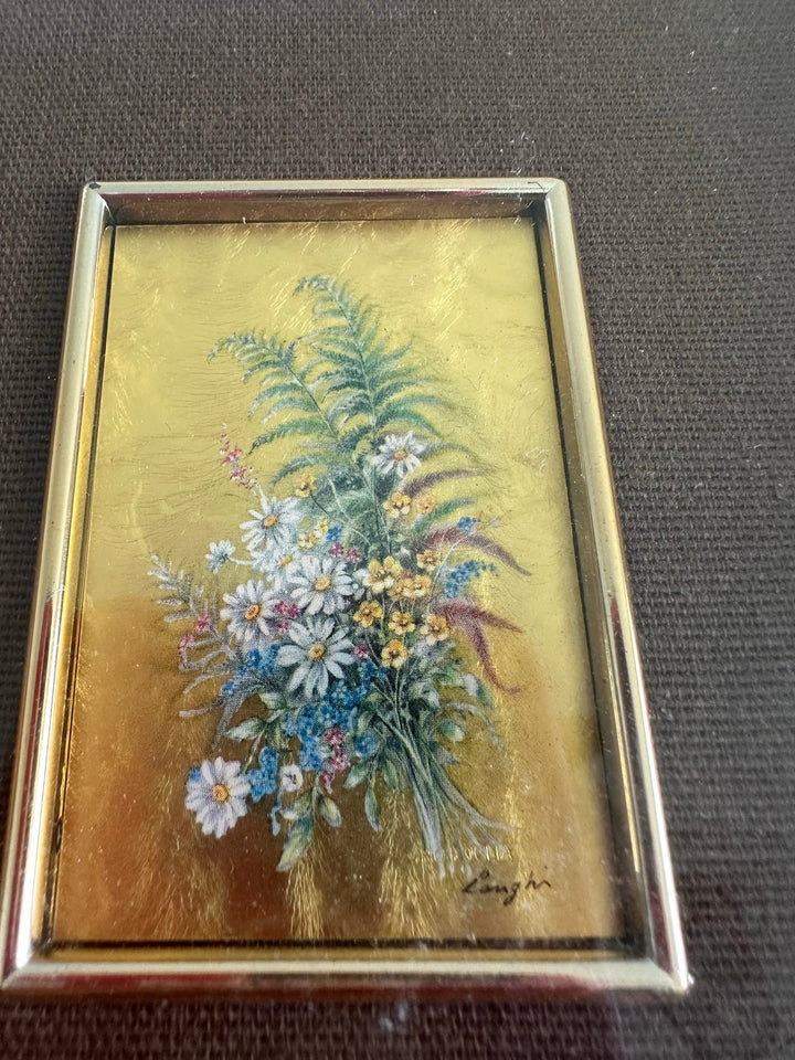Chromolithographies d'Art à la feuille d'or