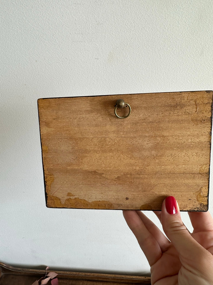 Images publicitaires sur bois