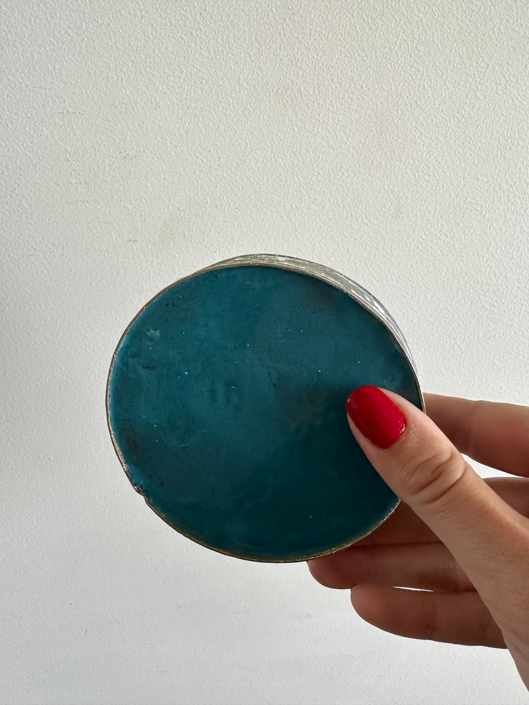 Cendrier en émaux cloisonnés