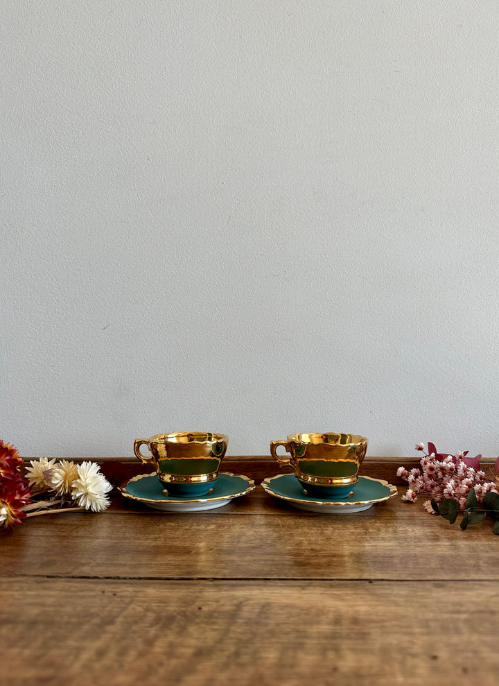 Tasses à café en porcelaine de Limoges par Danijac Paris