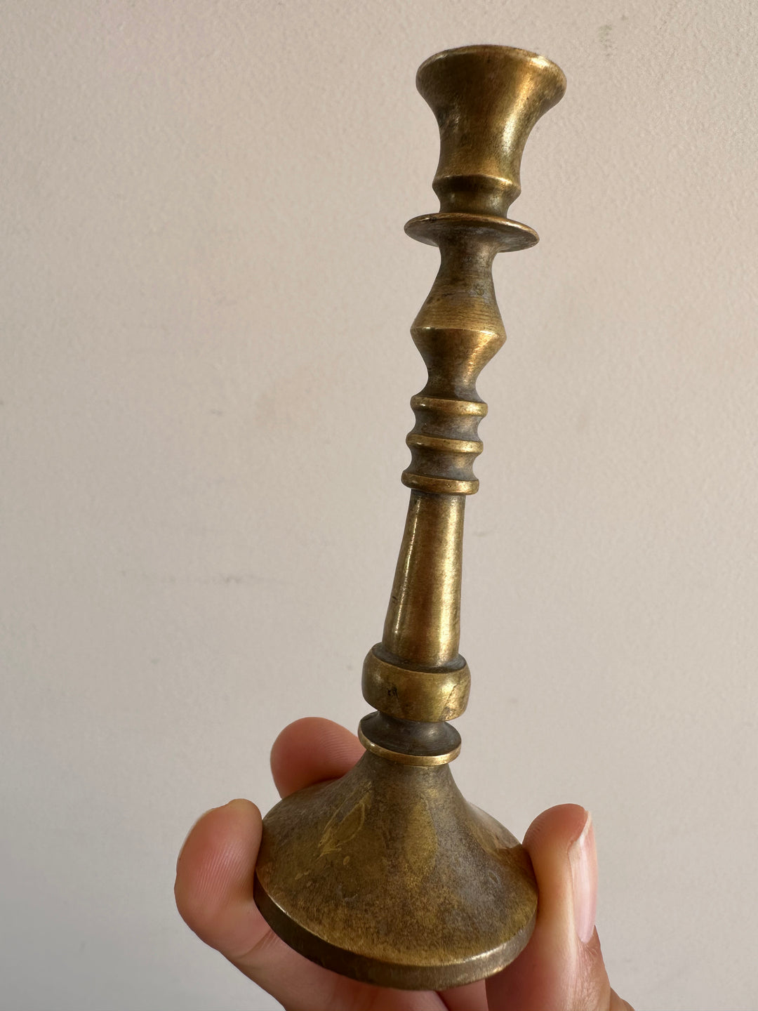 Bougeoirs en laiton taille XS x 2