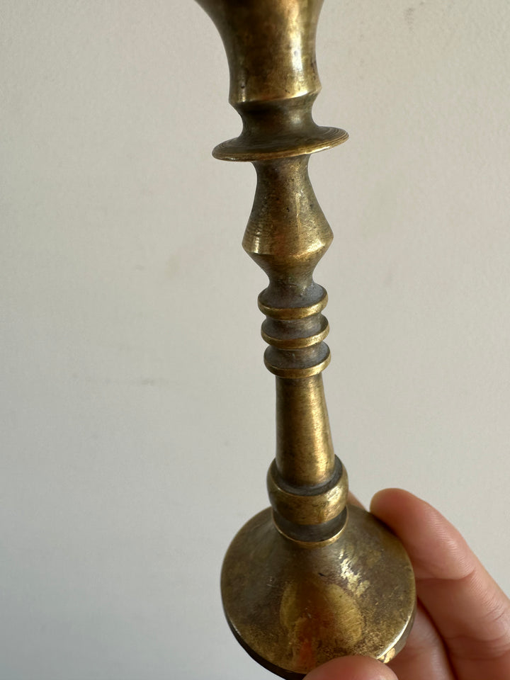 Bougeoirs en laiton taille XS x 2