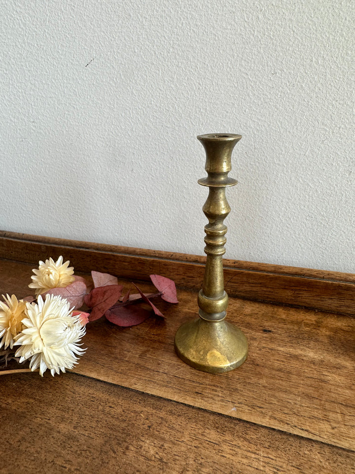 Bougeoirs en laiton taille XS x 2