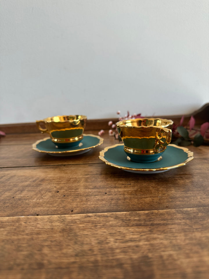 Tasses à café en porcelaine de Limoges par Danijac Paris