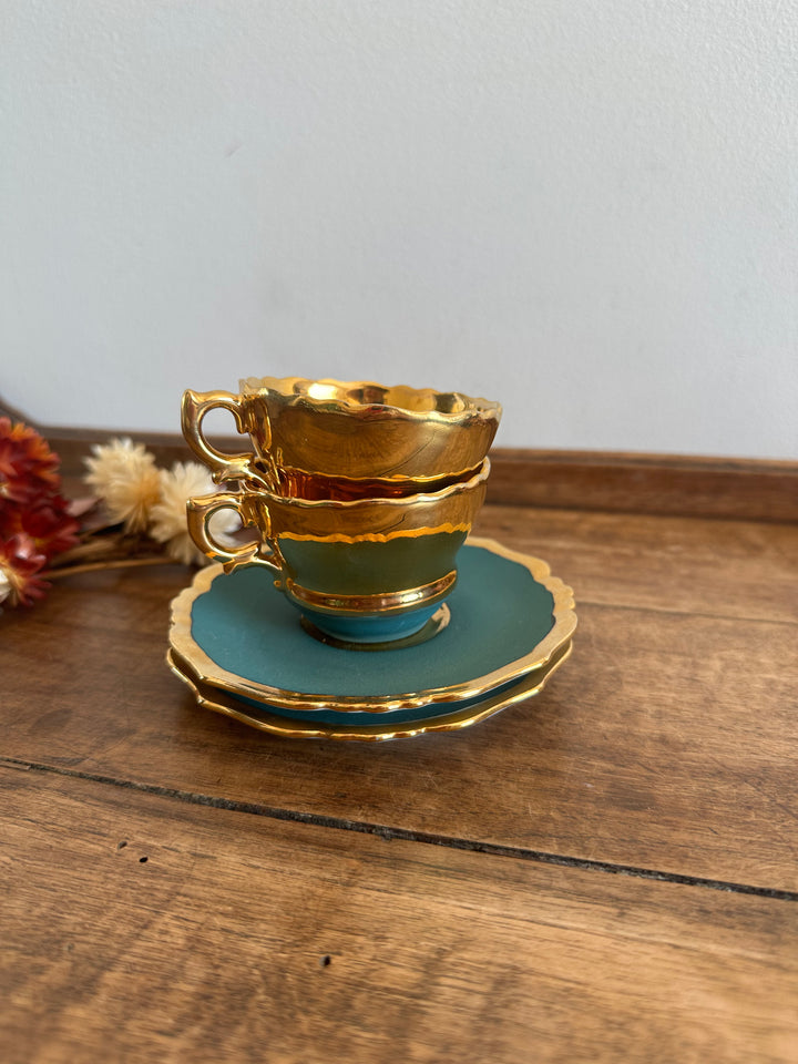 Tasses à café en porcelaine de Limoges par Danijac Paris