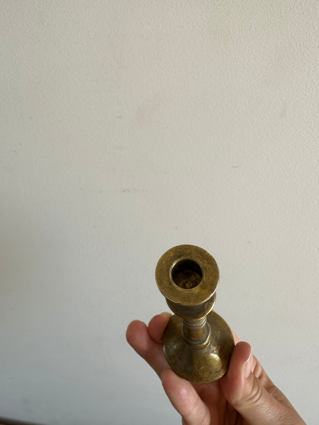 Bougeoirs en laiton taille XS x 2