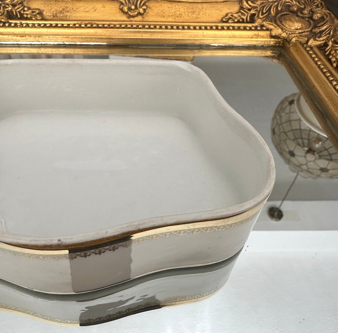 Assortiment de bonbonnières en porcelaine de Limoges années 1920