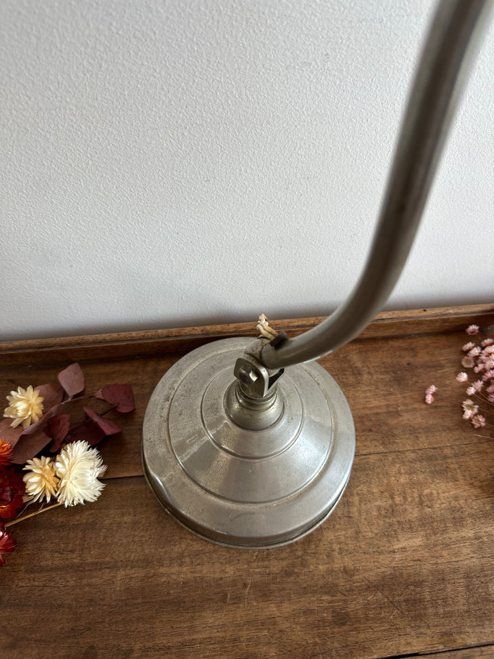 Lampe de notaire en métal années 30