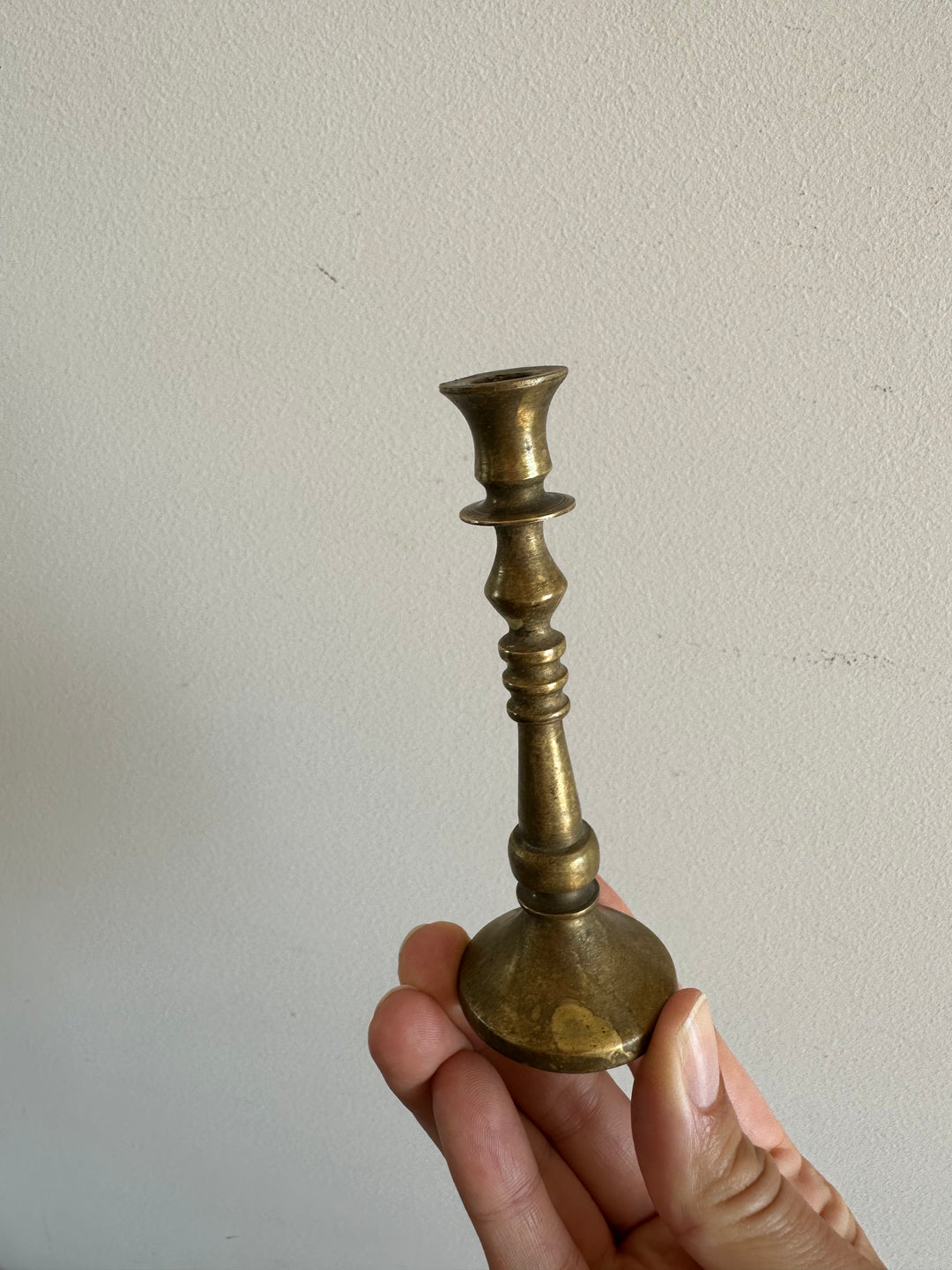 Bougeoirs en laiton taille XS x 2