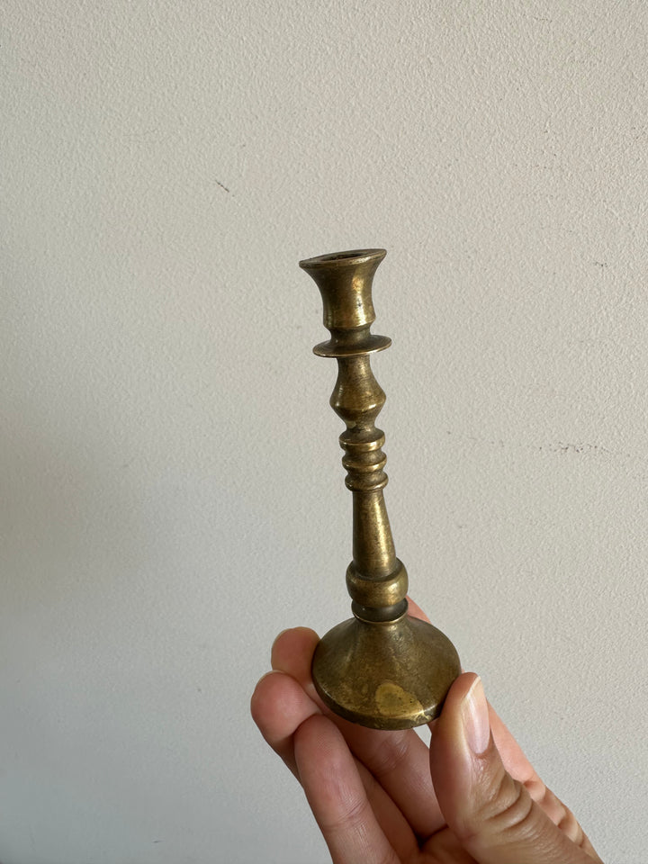 Bougeoirs en laiton taille XS x 2