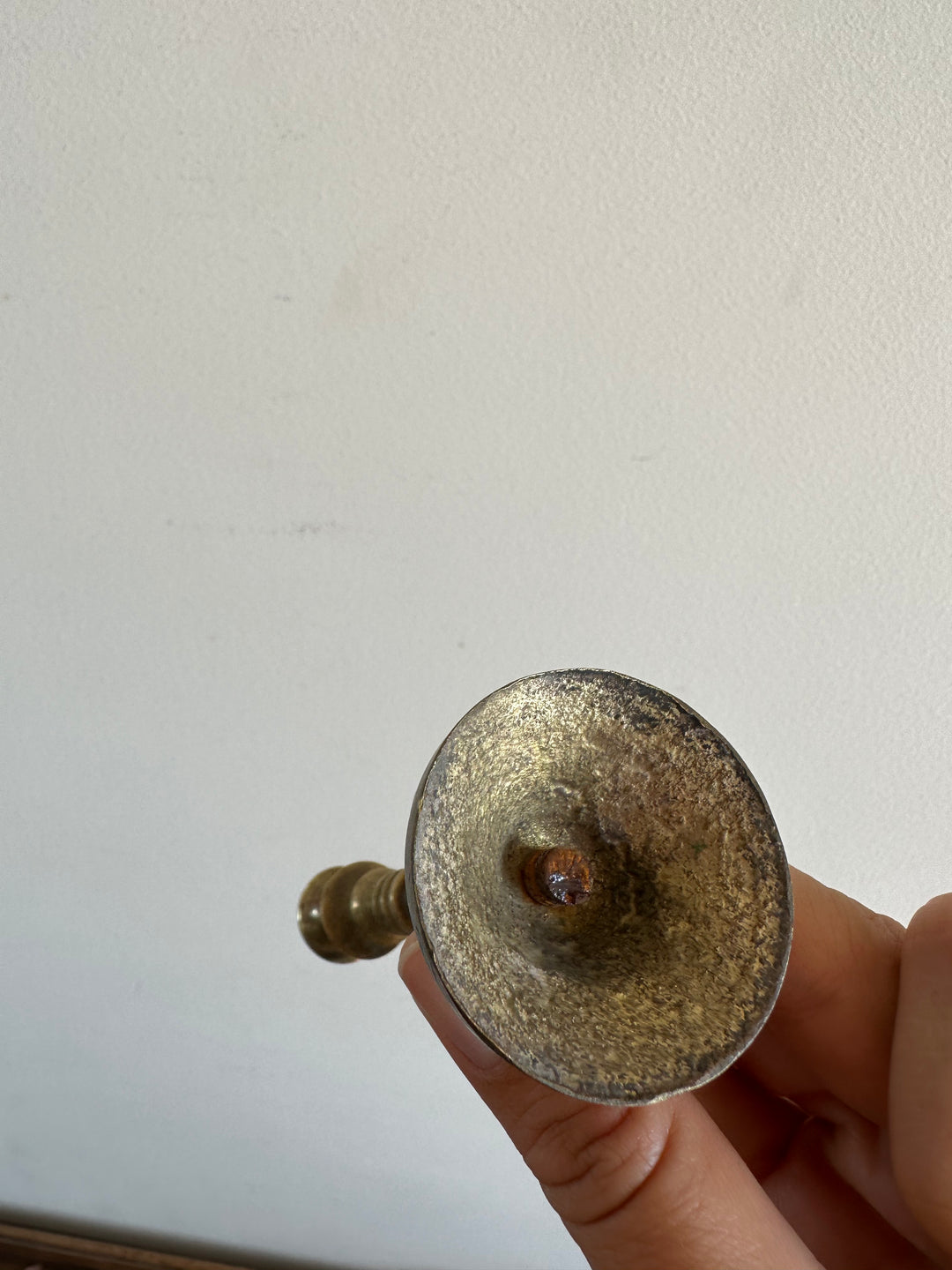 Bougeoirs en laiton taille XS x 2