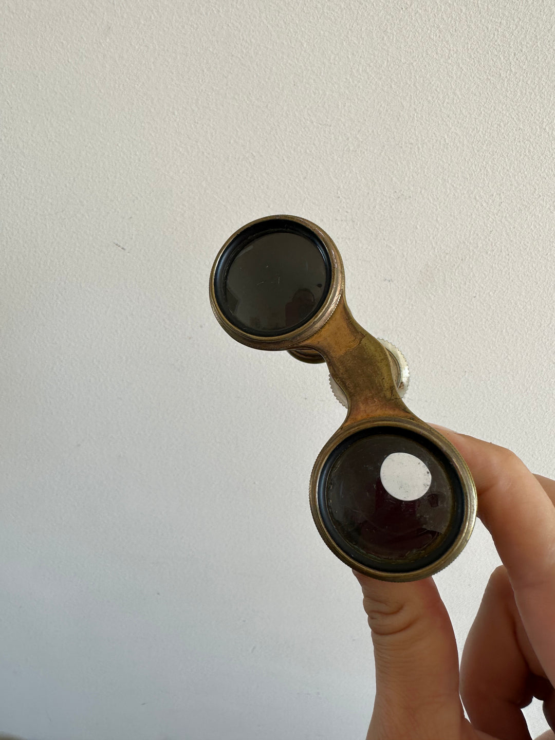 Sablier en laiton colonnes torsadées