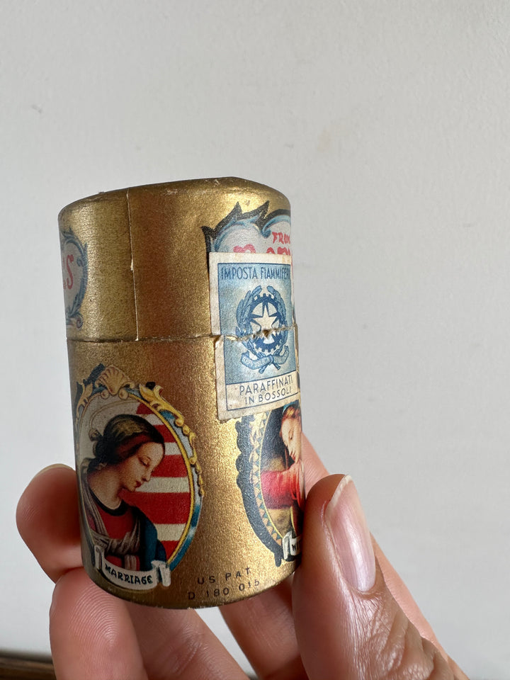 Boite d'allumettes style florentin début XXème