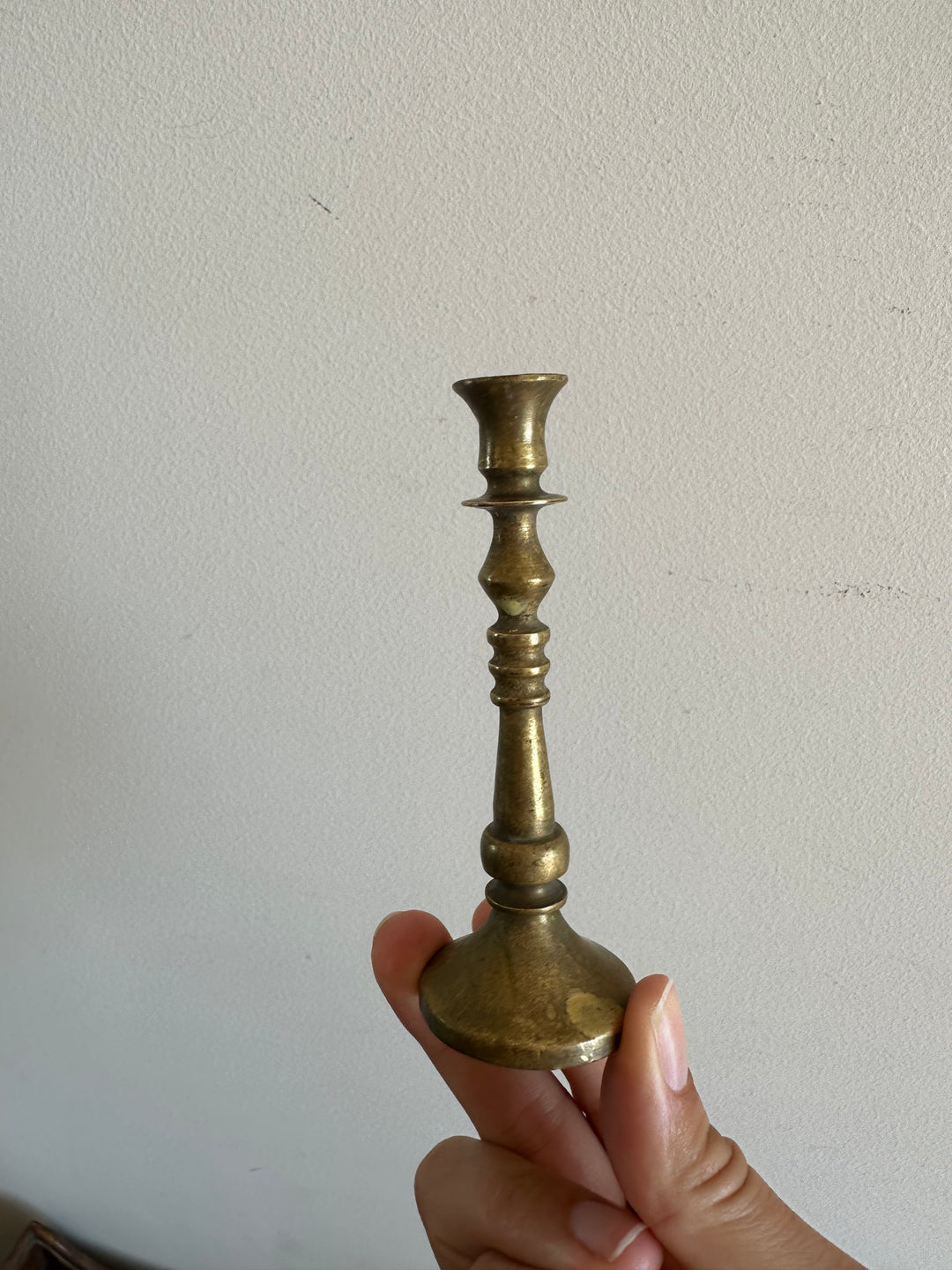 Bougeoirs en laiton taille XS x 2