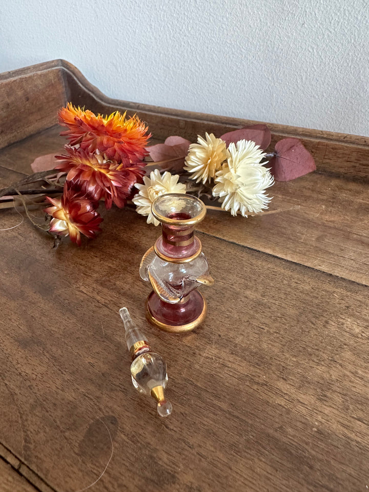 Fioles à parfum de Murano mini colorées