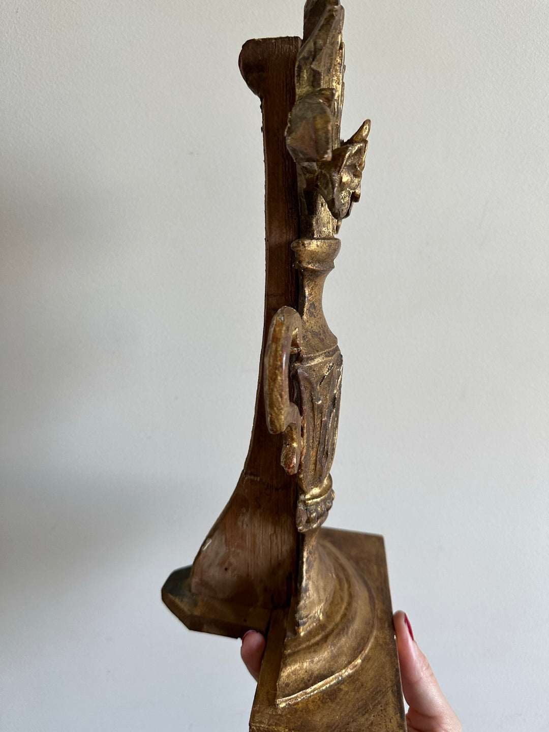 Décoration en bois doré milieu 18ème, début 19eme