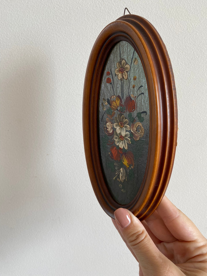 Peinture sur toile signée fabrication italienne