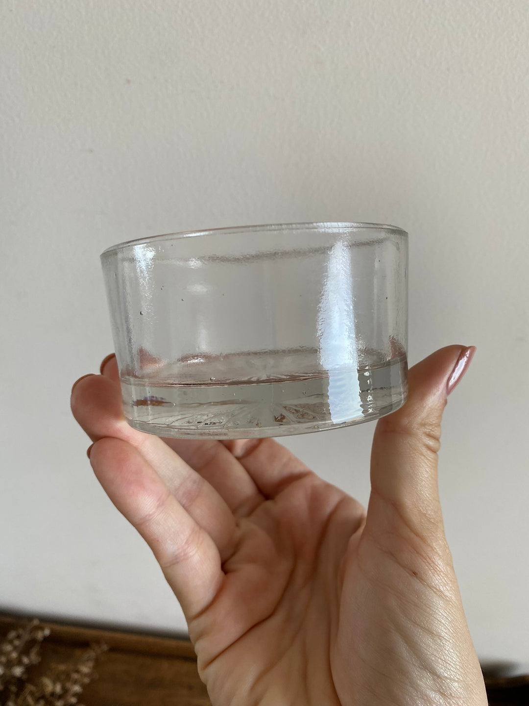 Plateau de service en métal argenté avec compartiments en verre années 30