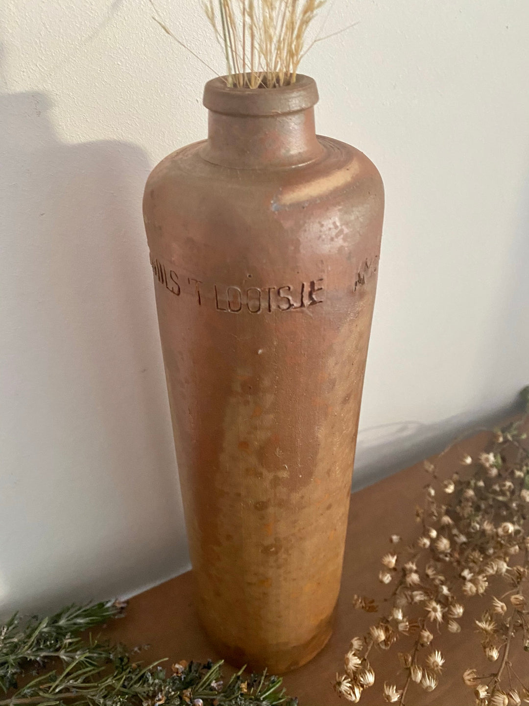 Vase en grès industriel