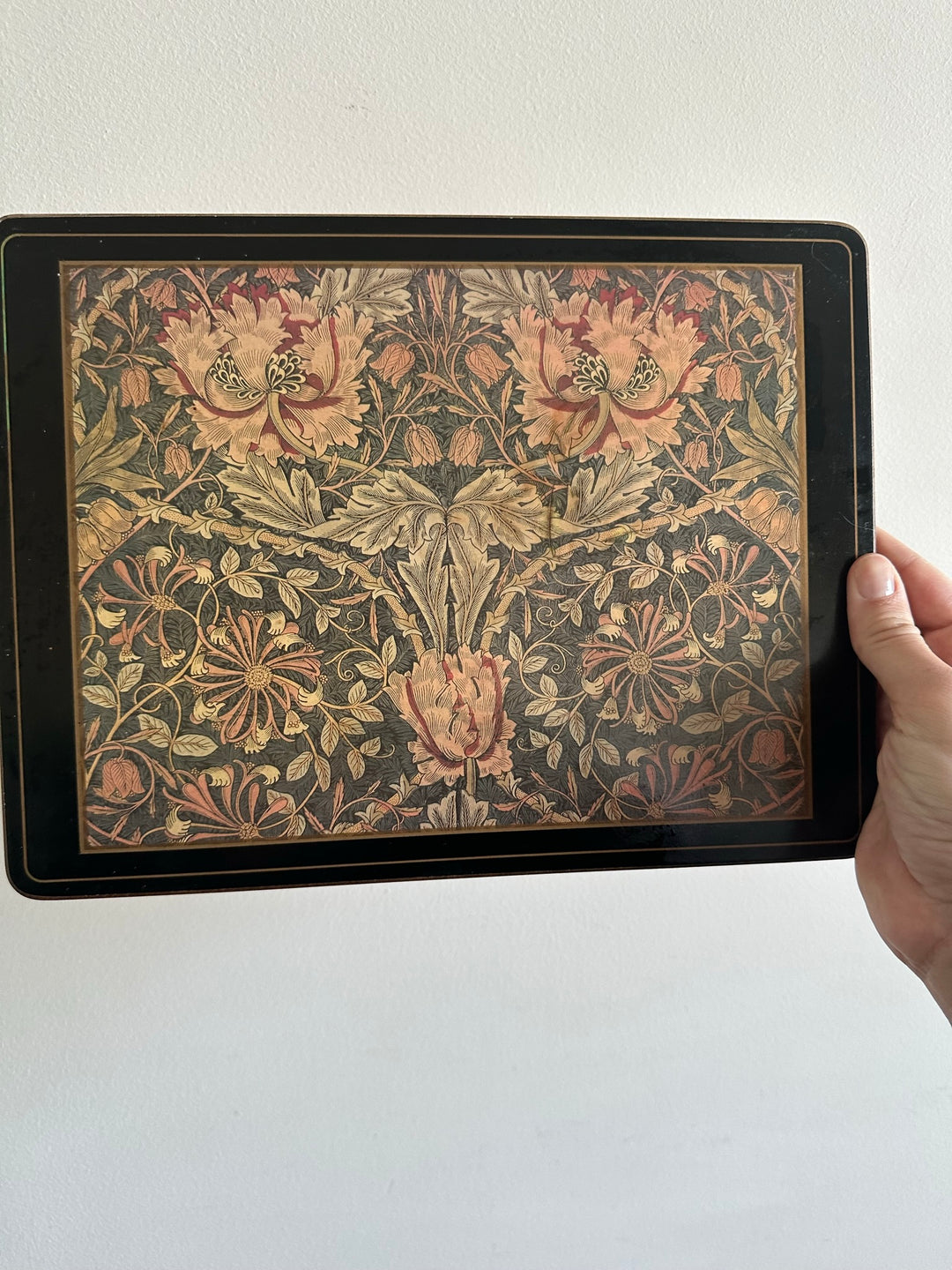 Dessous de plat en liège motifs fleurs Made in England Pimpernel