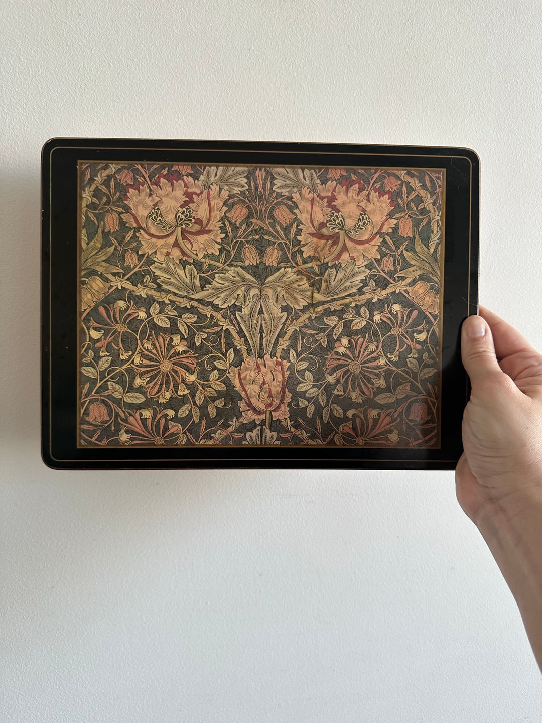 Dessous de plat en liège motifs fleurs Made in England Pimpernel