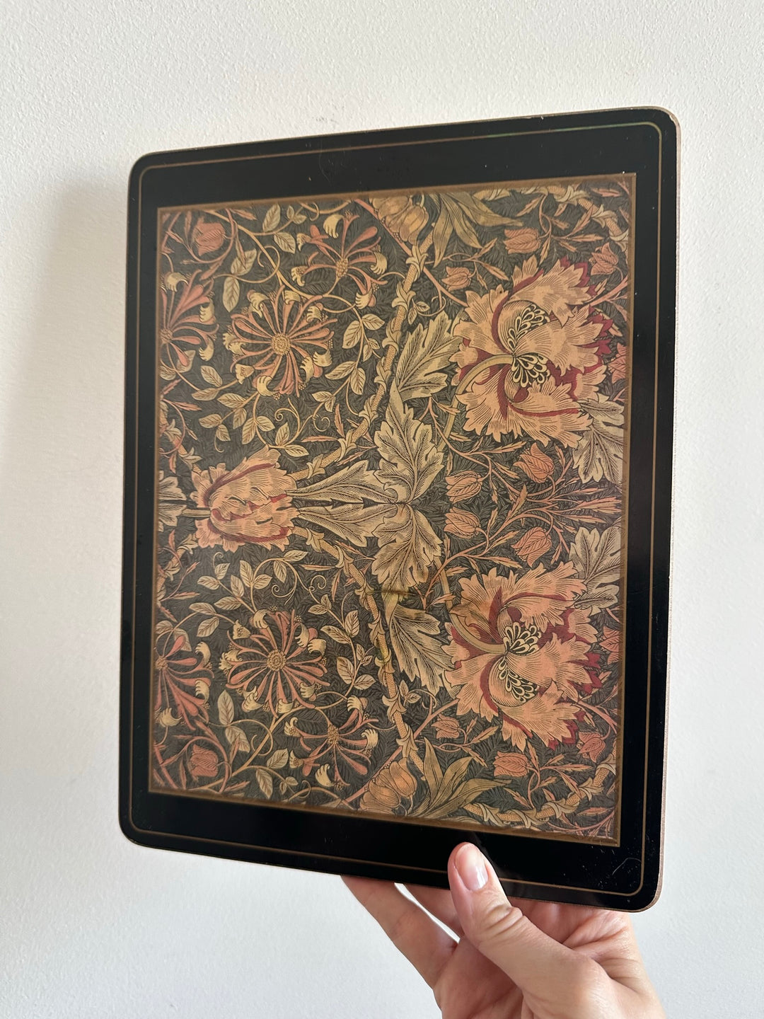 Dessous de plat en liège motifs fleurs Made in England Pimpernel